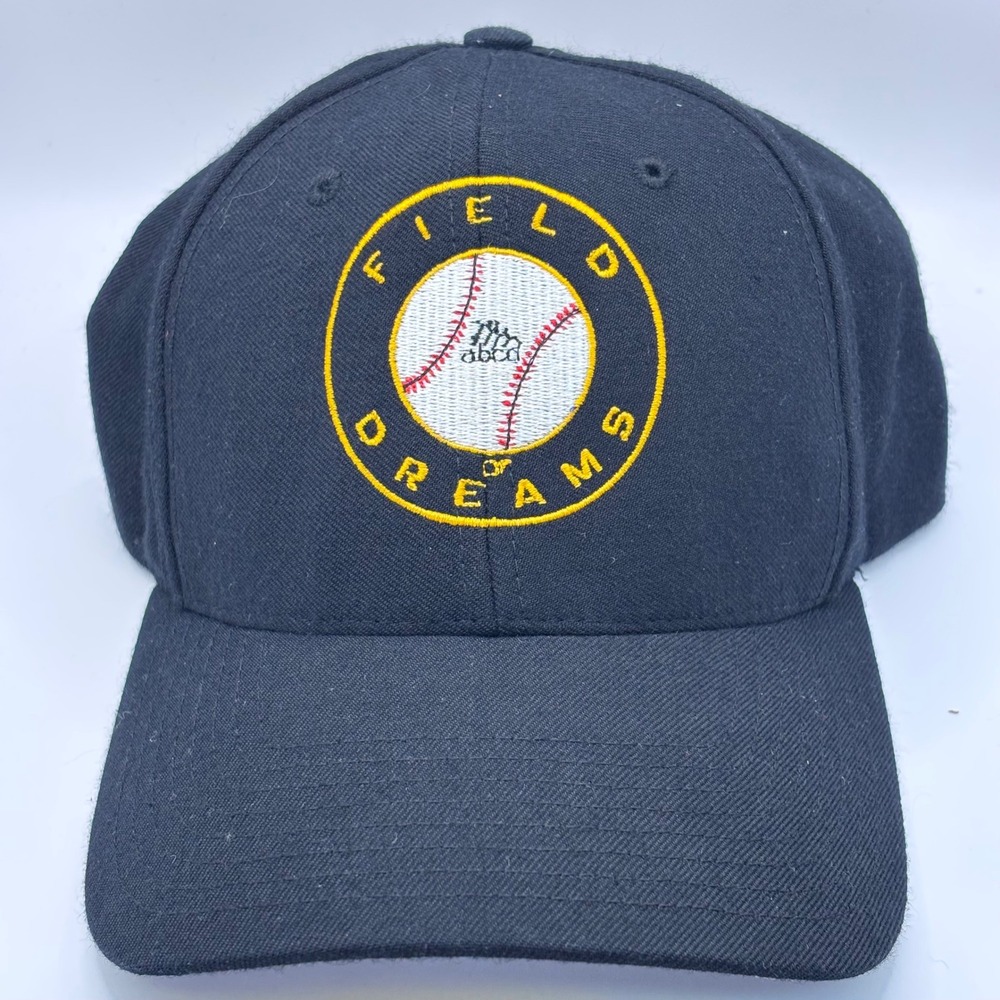 Twins Enterprise Field of Dreams ABCA Hat Mens OSFA Black Snapback Vintage Cap
